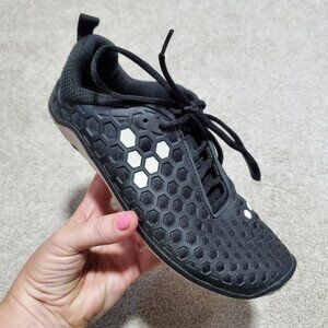 VIVOBAREFOOT EVO Pure Lace Barefoot Minimalist Shoes Black Wht Women’s 36EU 5US